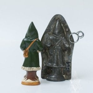 Father Christmas with Shoulder Bag (Original with Mould)