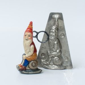 Father Christmas on Snail (Original with Mould)