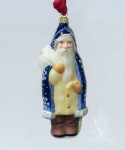 First Snowfall Santa Ornament