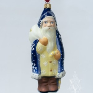 First Snowfall Santa Ornament