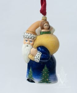 Santa We Have Heard on High by Candlelight Ornament