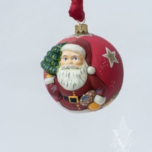 Jingle Balls™ Classic American Santa with Tree