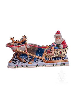 Midnight Delivery Large Sleigh