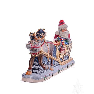 Midnight Delivery Large Sleigh