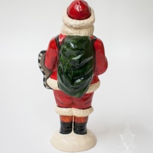 Colonial Williamsburg Wine Crate Santa