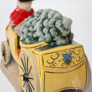 Santa Driving Colonial Williamsburg Carriage