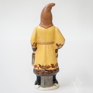 Santa with Nest of Robin Eggs