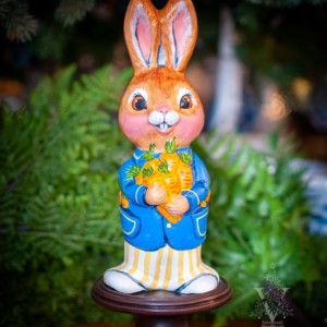 Formal Bunny with Carrots