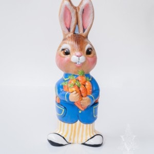 Formal Bunny with Carrots