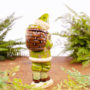 Irish Santa with Basket O'Luck