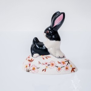 Rabbit with Cherry Blossoms