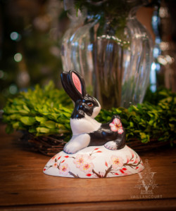Rabbit with Cherry Blossoms