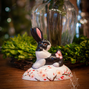 Rabbit with Cherry Blossoms
