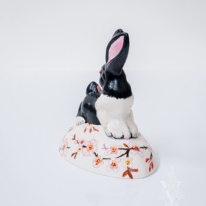 Rabbit with Cherry Blossoms