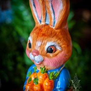 Formal Bunny with Carrots