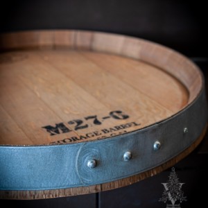 Wine Barrel Lazy Susan