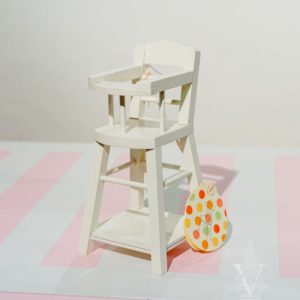High Chair, White