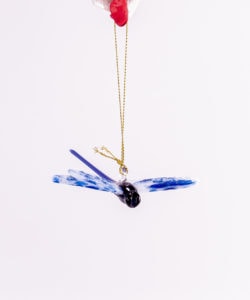 Smooth Tail Dragonfly Ornament (Assorted Colors)