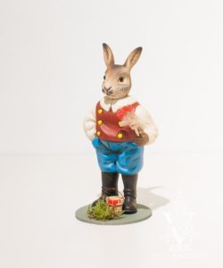 MAROLIN Rabbit with Paint Can and Brush