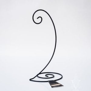 Spiral Ornament Stands (Matte Black)
