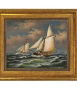 Puritan And Genesta by Jacobsen 1887