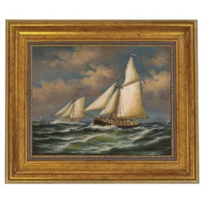 Puritan And Genesta by Jacobsen 1887