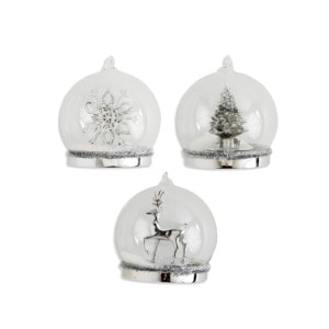 Glass Ornament On Base