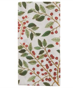 Simply Holly Printed Cloth Napkin