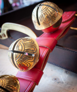 Bells Brass On Red