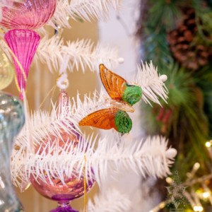 The Egyptian Spring Pre-Decorated Feather Tree Collection