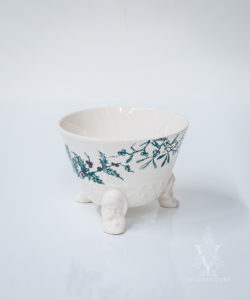 Classical Christmas Footed Bowl
