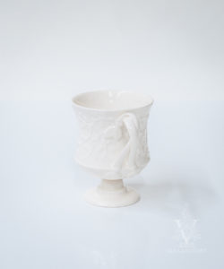 Classical Christmas Footed Coffee Mug