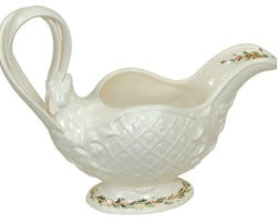 Decorated Gravy Boat