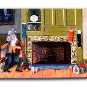 Knickerbocker Stretched Canvas Print