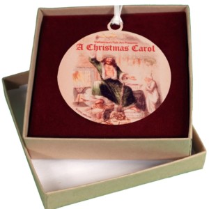 Christmas Present Flat Ornament