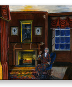 "Ebenezer Meeting Marley" Print (12x16)