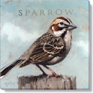 Sparow Giclee Wall Art