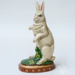 Rabbit Sitting in Daisies