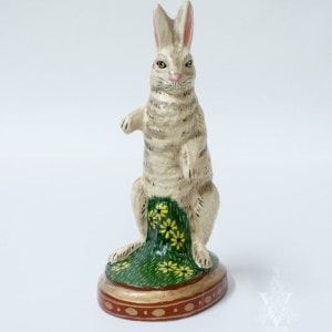 Rabbit Sitting in Daisies