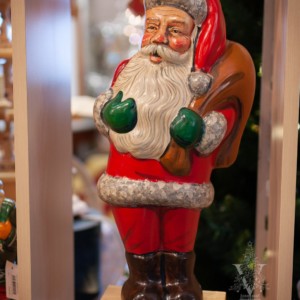Large Window Santa