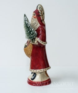 Father Christmas with Santa on Reindeer in Sack