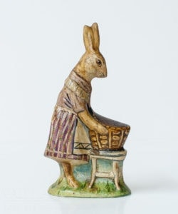 Lady Rabbit with Basket