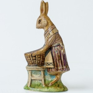 Lady Rabbit with Basket