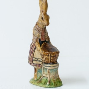Lady Rabbit with Basket