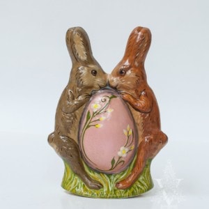 Two Rabbits Around Egg Rocker