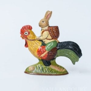 Rabbit Riding Rooster