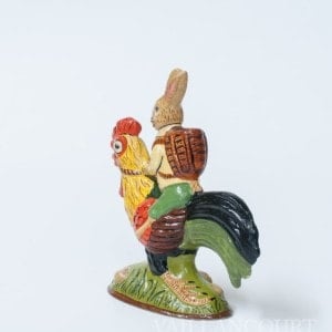 Rabbit Riding Rooster