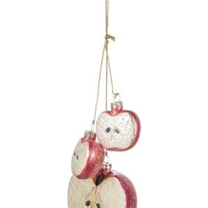 Three Apples Ornament