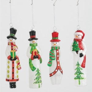 Snowman Ornament (Assorted)