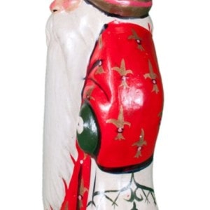 Red Coat with Gold Details